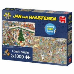 Jumbo Jan Van Haasteren Shoppen Voor De Feestdagen - 2 X 1000 Stukjes -Speelgoed Verkoop 1983180 13cb15f7