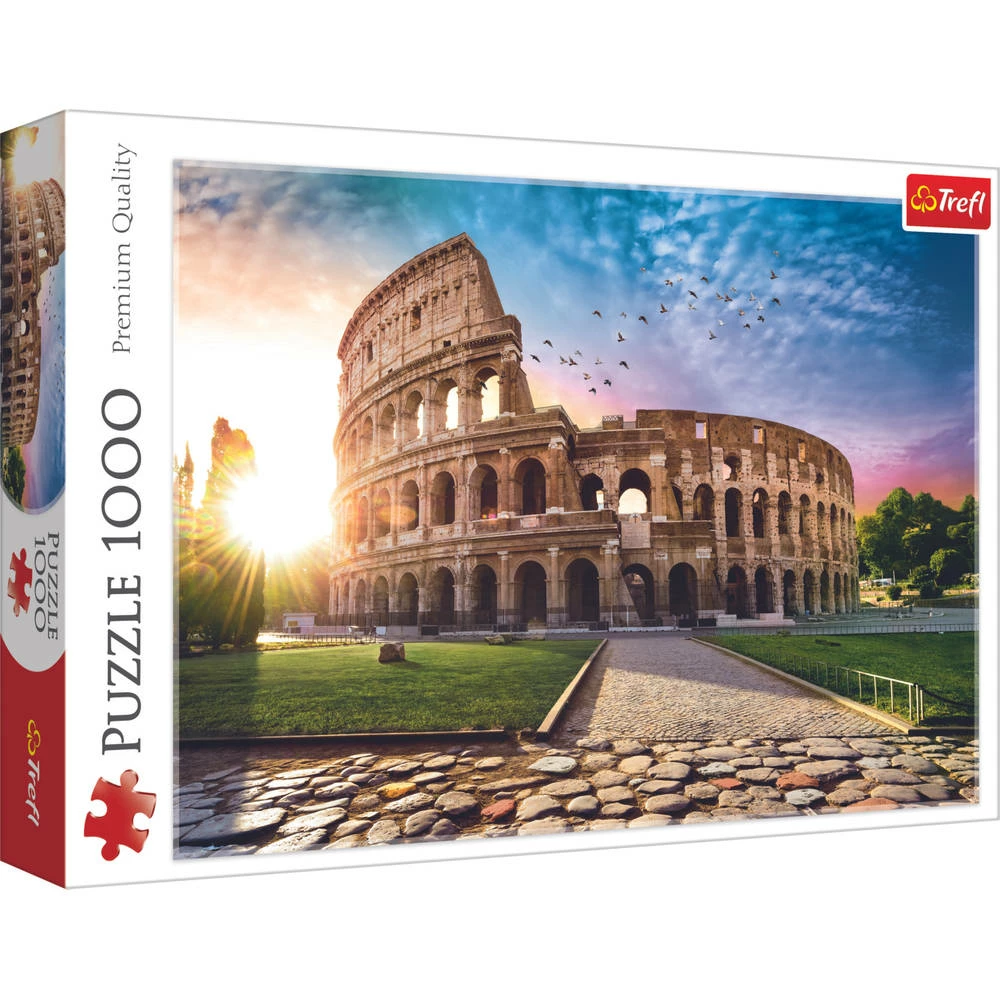 Trefl Puzzel Zonovergoten Colosseum - 1000 Stukjes 1 Trefl Puzzel Zonovergoten Colosseum - 1000 Stukjes