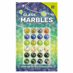 No Brand Knikkers Op Kaart Set 24-delig