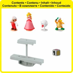 No Brand Super Mario Balancing Game Castle Stage Mario En Peach -Speelgoed Verkoop 1985268 f0269893