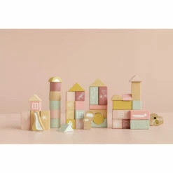 Little Dutch Houten Bouwblokken - Roze -Speelgoed Verkoop 1985459 e52b269b