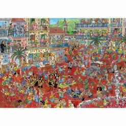 Jumbo Jan Van Haasteren Puzzel La Tomatina - 1000 Stukjes -Speelgoed Verkoop 1986674 05b2a89f