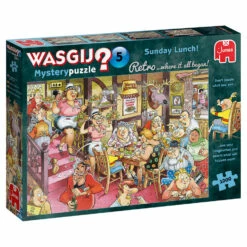 Jumbo Wasgij Retro Mystery 5 Puzzel Zondagse Lunch - 1000 Stukjes