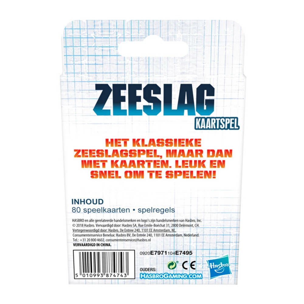 Hasbro Gaming Zeeslag Kaartspel 4 Hasbro Gaming Zeeslag Kaartspel - Afbeelding 4