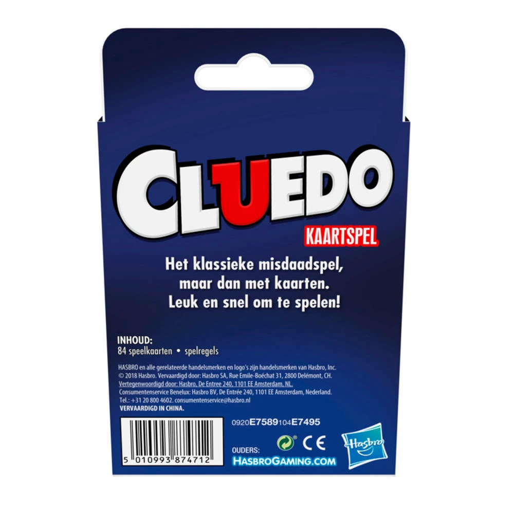 Hasbro Gaming Cluedo Kaartspel 5 Hasbro Gaming Cluedo Kaartspel - Afbeelding 5