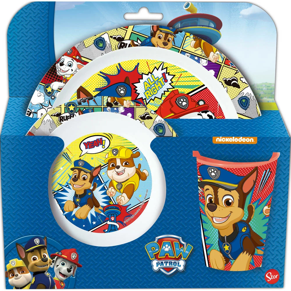 No Brand PAW Patrol Chase Lunchset 1 No Brand PAW Patrol Chase Lunchset