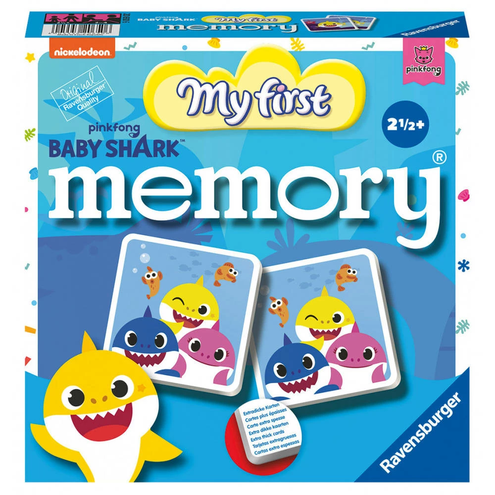 Ravensburger Baby Shark First Memory 2 Ravensburger Baby Shark First Memory - Afbeelding 2