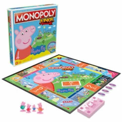 Hasbro Gaming Monopoly Junior Peppa Pig