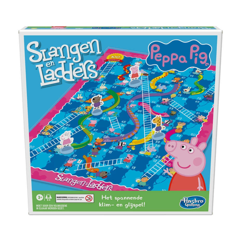 Hasbro Gaming Peppa Pig Slangen En Ladders 4 Hasbro Gaming Peppa Pig Slangen En Ladders - Afbeelding 4