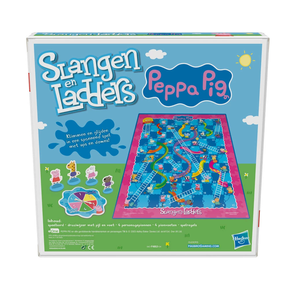 Hasbro Gaming Peppa Pig Slangen En Ladders 5 Hasbro Gaming Peppa Pig Slangen En Ladders - Afbeelding 5