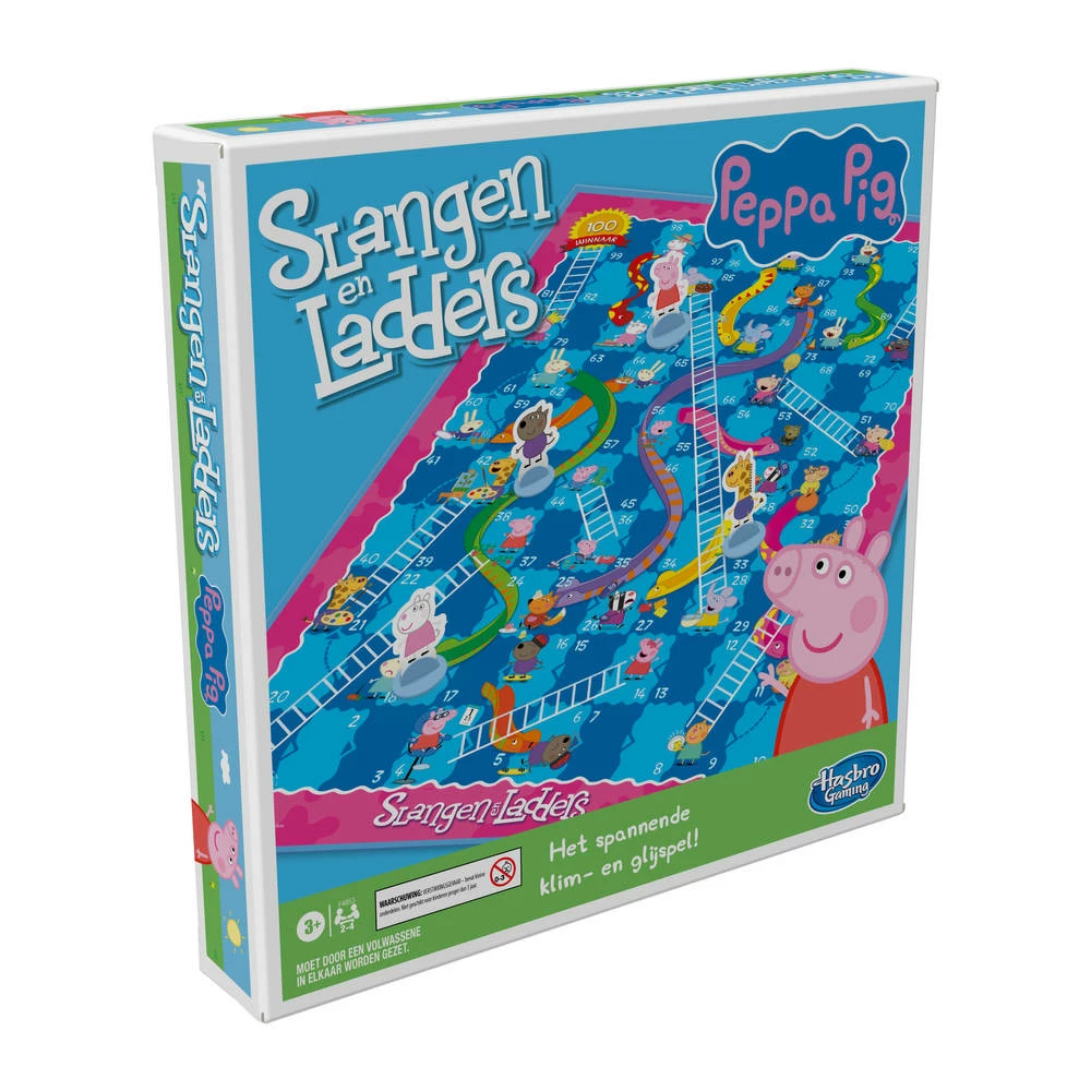 Hasbro Gaming Peppa Pig Slangen En Ladders 2 Hasbro Gaming Peppa Pig Slangen En Ladders - Afbeelding 2