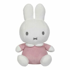 TiAmo Nijntje Pink Baby Rib Knuffel - 20 Cm