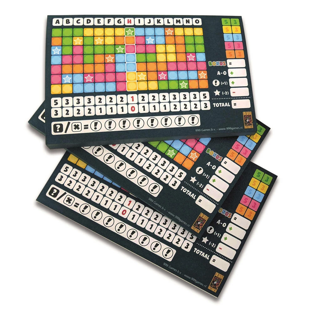 999 Games Scoreblokken Keer Op Keer Drie Stuks Level 1 3 999 Games Scoreblokken Keer Op Keer Drie Stuks Level 1 - Afbeelding 3