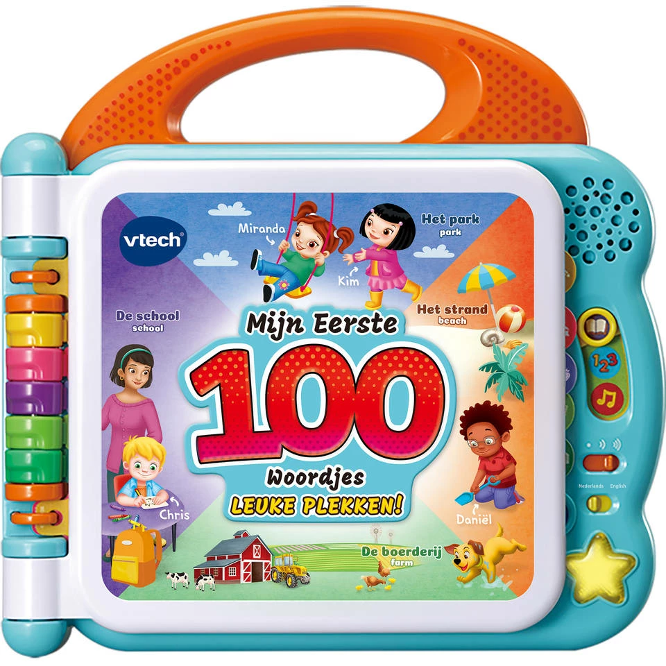 VTech Mijn Eerste 100 Woordjes Leuke Plekken 1 VTech Mijn Eerste 100 Woordjes Leuke Plekken