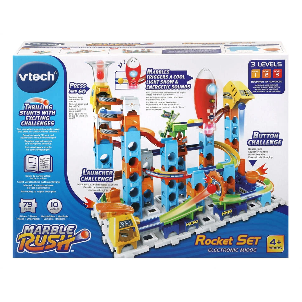 VTech Marble Rush Electronic M100E Rocket Set 6 VTech Marble Rush Electronic M100E Rocket Set - Afbeelding 6
