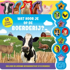 No Brand Wat Hoor Je Op De Boerderij? 10 Dierengeluiden