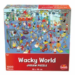 Goliath Wacky World Puzzel De Gym - 1000 Stukjes -Speelgoed Verkoop 1989005 fcd767e8