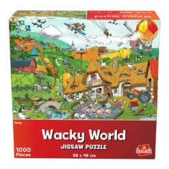 Goliath Wacky World Puzzel Boerderij - 1000 Stukjes -Speelgoed Verkoop 1989006 79c3a0d2