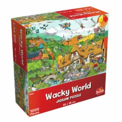 Goliath Wacky World Puzzel Boerderij - 1000 Stukjes