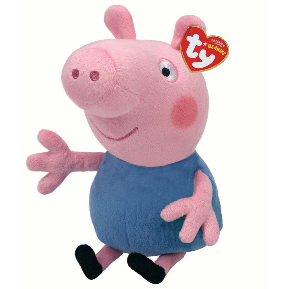 Ty Peppa Pig Knuffel - 15 Cm 2 Ty Peppa Pig Knuffel - 15 Cm - Afbeelding 2