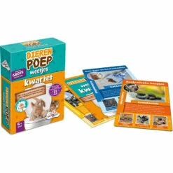 Identity Games Dierenpoep Weetjes Kwartet