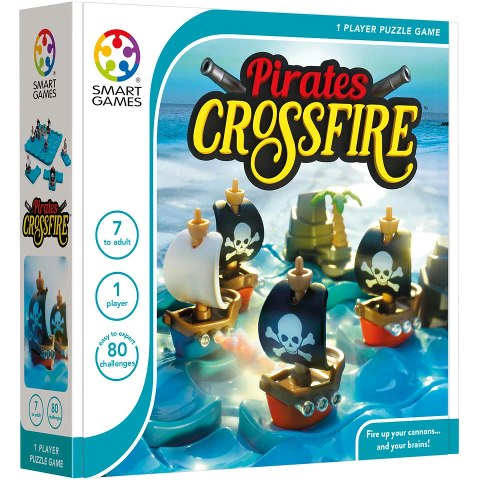 SmartGames Pirates Crossfire Puzzel Bordspel 1 SmartGames Pirates Crossfire Puzzel Bordspel