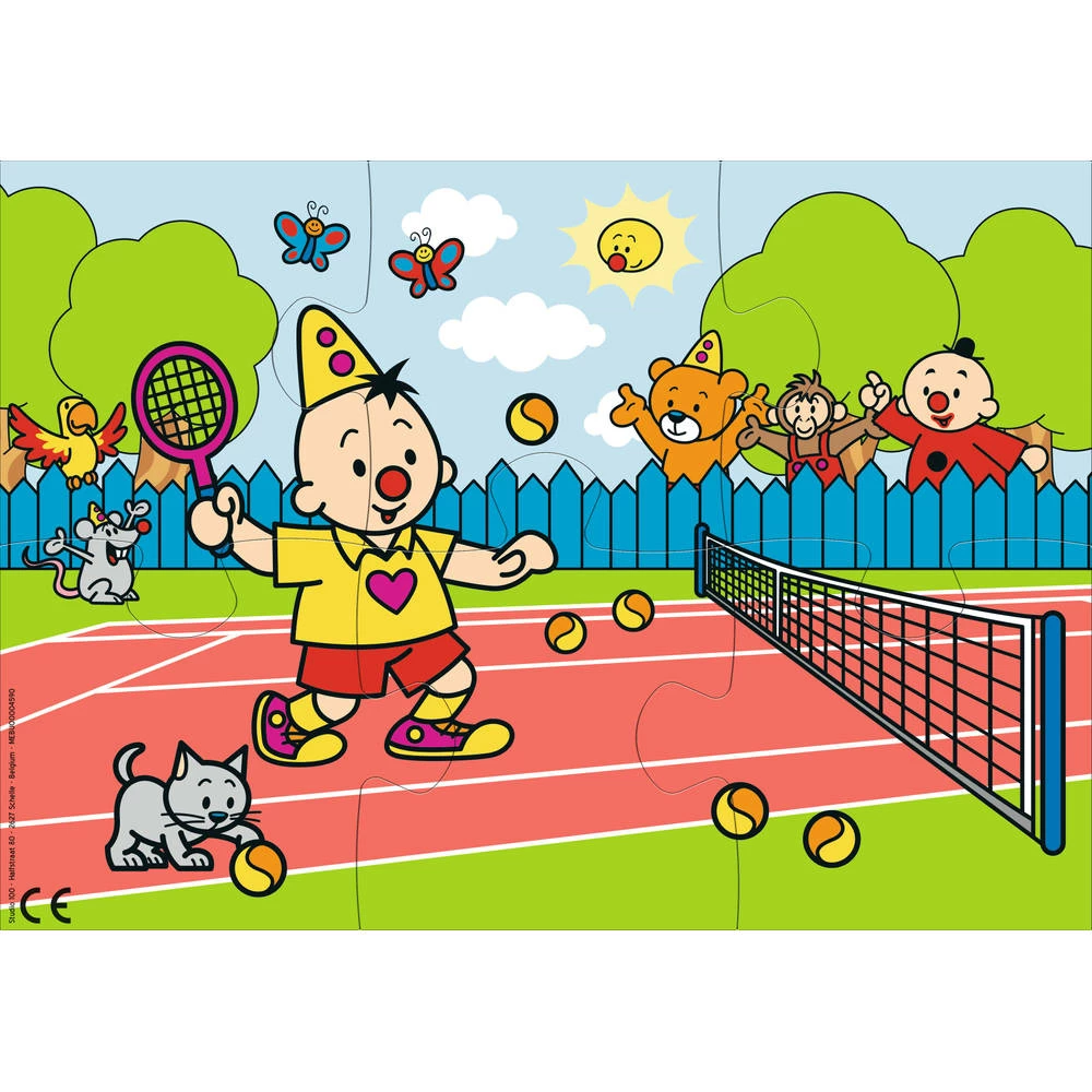 Bumba Puzzel Tennis - 6 Stukjes 3 Bumba Puzzel Tennis - 6 Stukjes - Afbeelding 3