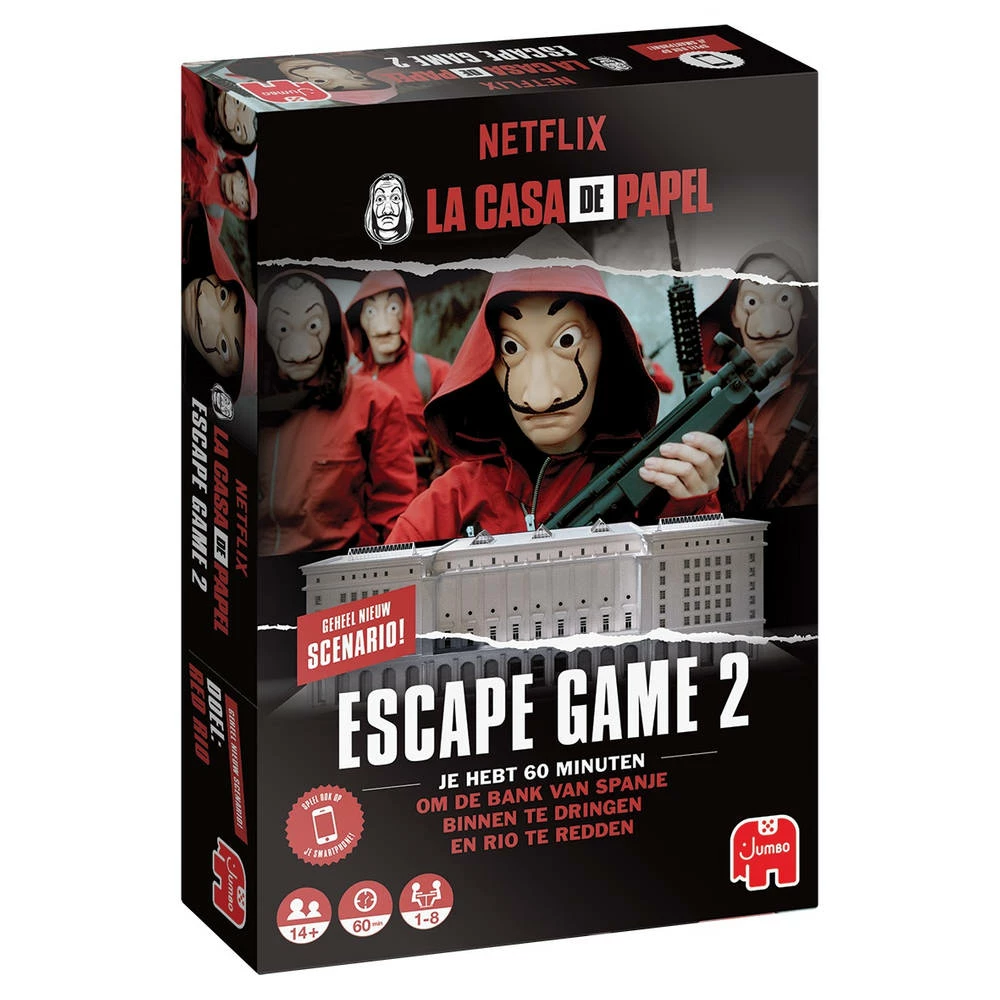 Jumbo La Casa De Papel Escape Spel 2 1 Jumbo La Casa De Papel Escape Spel 2