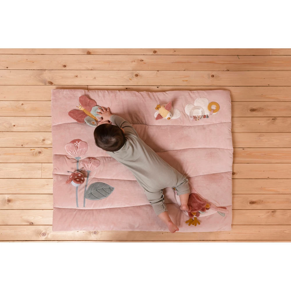 Little Dutch Flowers & Butterflies Boxkleed 3 Little Dutch Flowers & Butterflies Boxkleed - Afbeelding 3