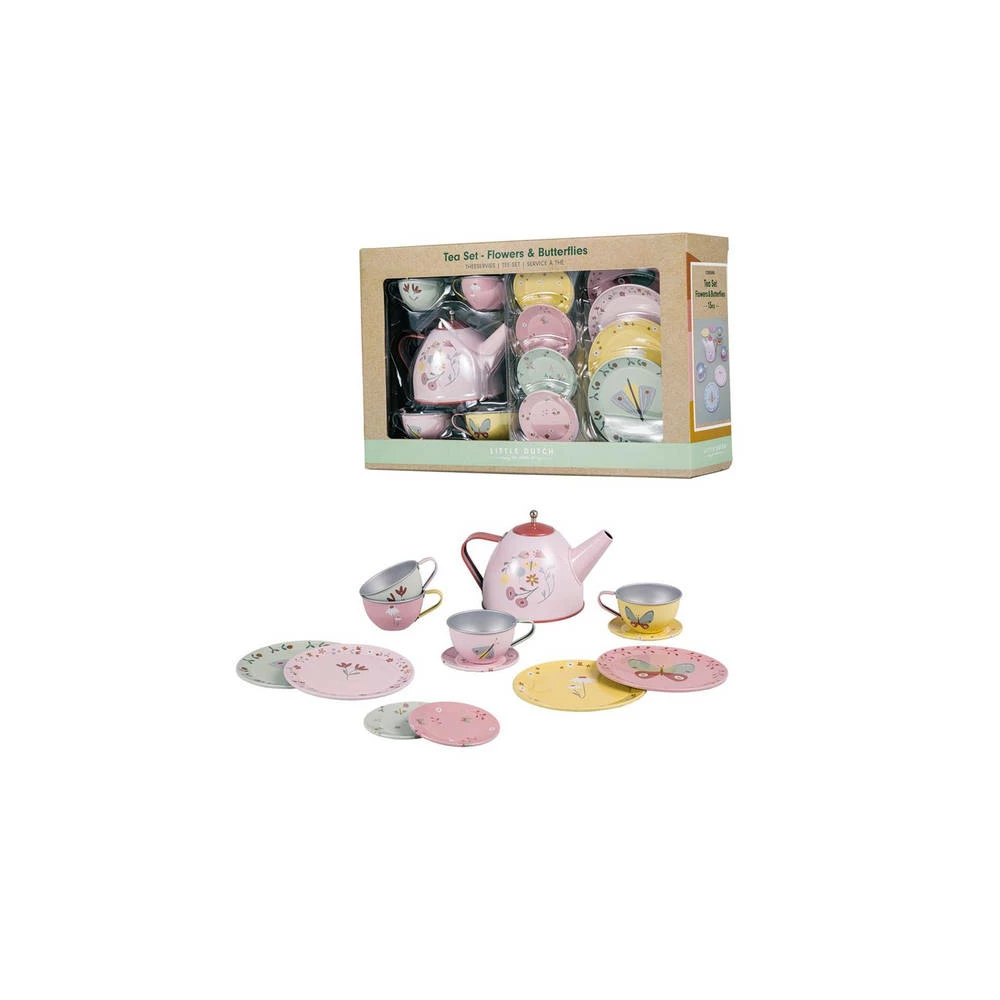 Little Dutch Theeservies Bloemen 1 Little Dutch Theeservies Bloemen