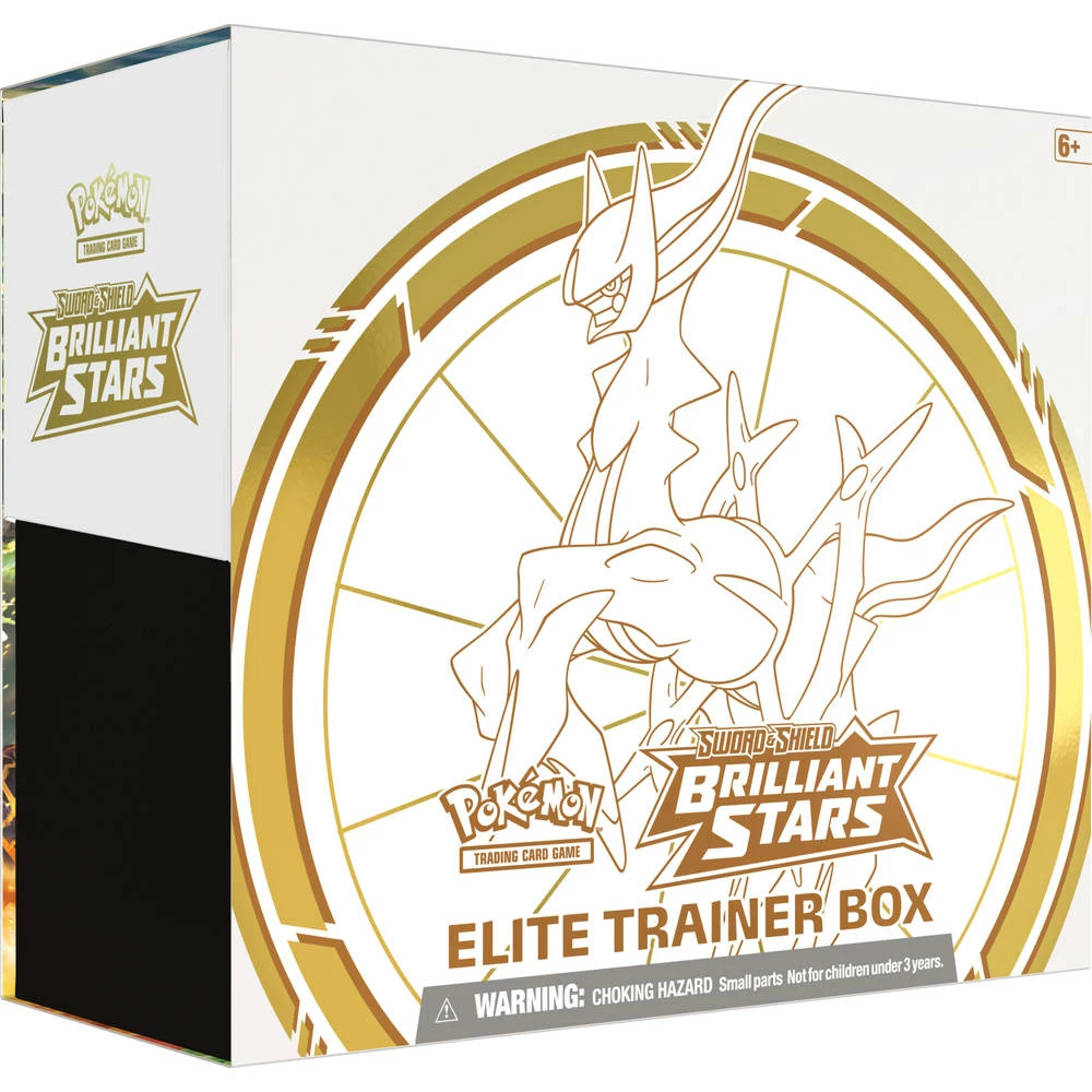 ASMODEE Pokémon TCG Sword & Shield Brilliant Stars Elite Trainer Box 1 ASMODEE Pokémon TCG Sword & Shield Brilliant Stars Elite Trainer Box