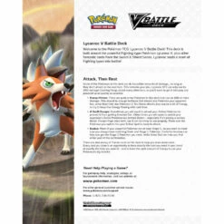 ASMODEE Pokémon TCG V Battle Deck Bundel Lycanroc Vs. Corviknight -Speelgoed Verkoop 1991541 eaa6a239