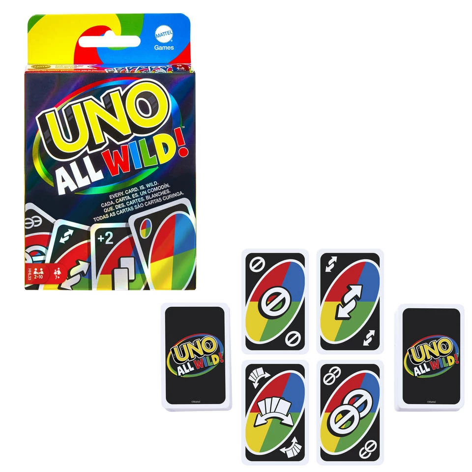 Mattel Games UNO All Wild 1 Mattel Games UNO All Wild