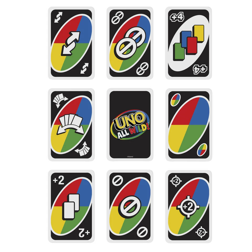 Mattel Games UNO All Wild 6 Mattel Games UNO All Wild - Afbeelding 6