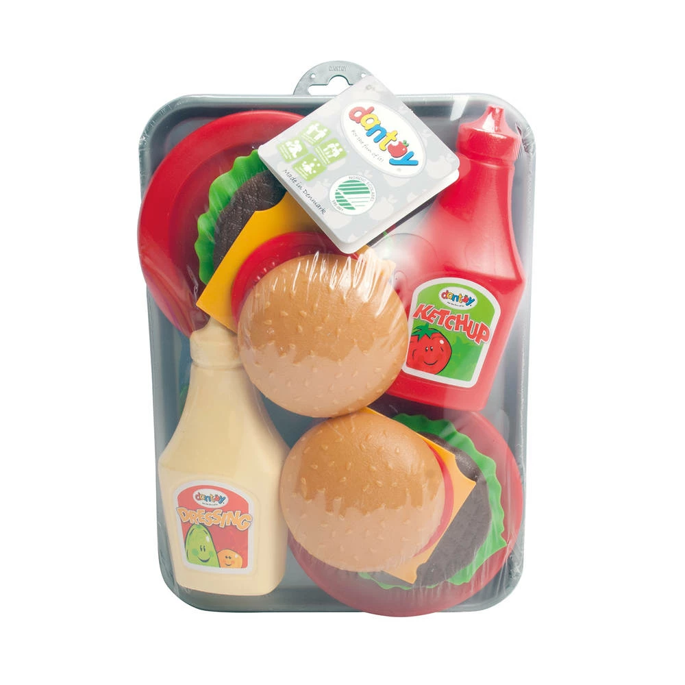 No Brand Hamburger Set Op Blad 2 No Brand Hamburger Set Op Blad - Afbeelding 2