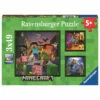 Ravensburger Puzzel Minecraft Biomes - 3 X 49 Stukjes
