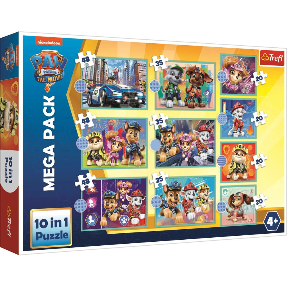 No Brand Trefl 10-in-1 PAW Patrol Puzzel Honden Op Patrouille - 3 X 48 + 3 X 35 + 4 X 20 Stukjes 1 No Brand Trefl 10-in-1 PAW Patrol Puzzel Honden Op Patrouille - 3 X 48 + 3 X 35 + 4 X 20 Stukjes