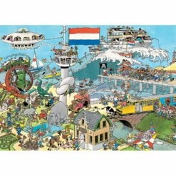Jumbo Jan Van Haasteren Puzzelset Verkeerschaos & Ter Land, Ter Zee En In De Lucht - 2 X 1000 Stukjes 7 Jumbo Jan Van Haasteren Puzzelset Verkeerschaos & Ter Land, Ter Zee En In De Lucht - 2 X 1000 Stukjes -Speelgoed Verkoop 1992667 40175327