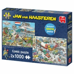 Jumbo Jan Van Haasteren Puzzelset Verkeerschaos & Ter Land, Ter Zee En In De Lucht - 2 X 1000 Stukjes 9 Jumbo Jan Van Haasteren Puzzelset Verkeerschaos & Ter Land, Ter Zee En In De Lucht - 2 X 1000 Stukjes -Speelgoed Verkoop 1992667 7ca578a6