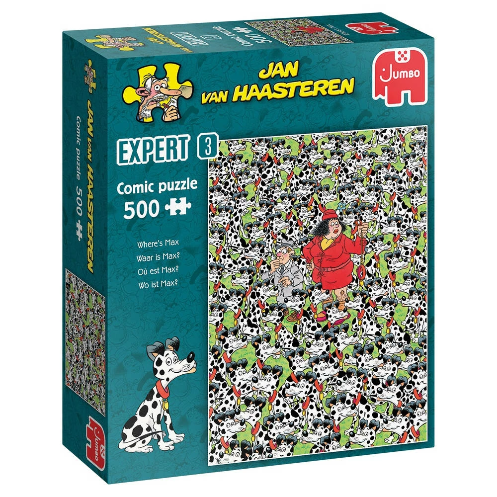 Jumbo Jan Van Haasteren Puzzel Expert 3: Waar Is Max? 1 Jumbo Jan Van Haasteren Puzzel Expert 3: Waar Is Max?