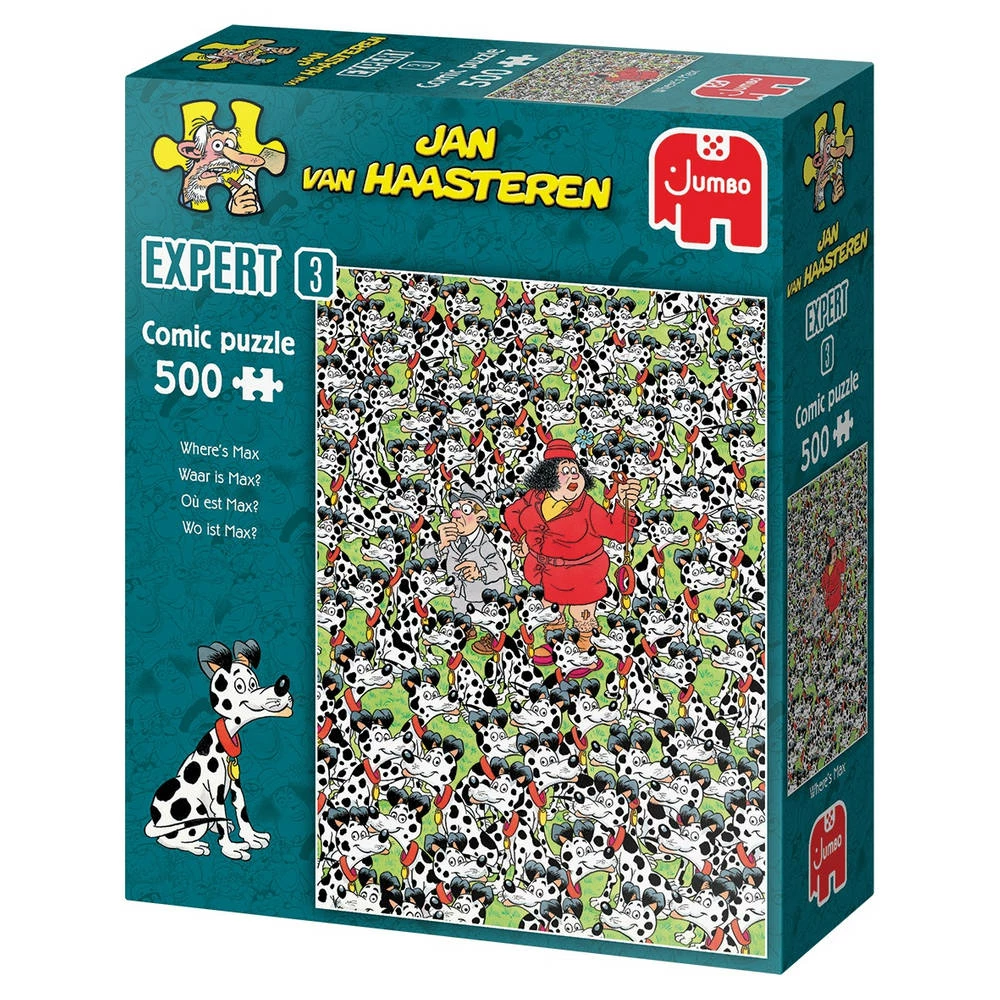 Jumbo Jan Van Haasteren Puzzel Expert 3: Waar Is Max? 4 Jumbo Jan Van Haasteren Puzzel Expert 3: Waar Is Max? - Afbeelding 4