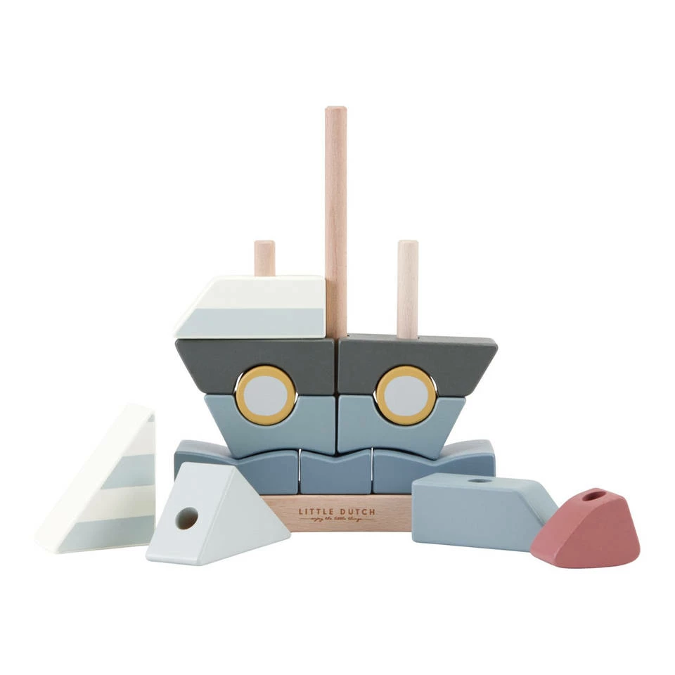 Little Dutch Sailors Bay Stapelbare Zeilboot 1 Little Dutch Sailors Bay Stapelbare Zeilboot