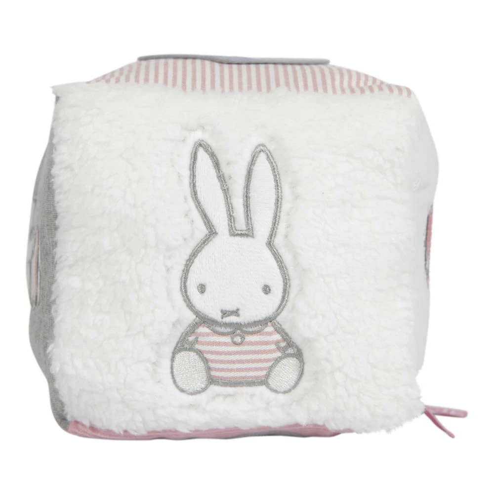 TiAmo Nijntje Pink Baby Rib Kubus 2 TiAmo Nijntje Pink Baby Rib Kubus - Afbeelding 2