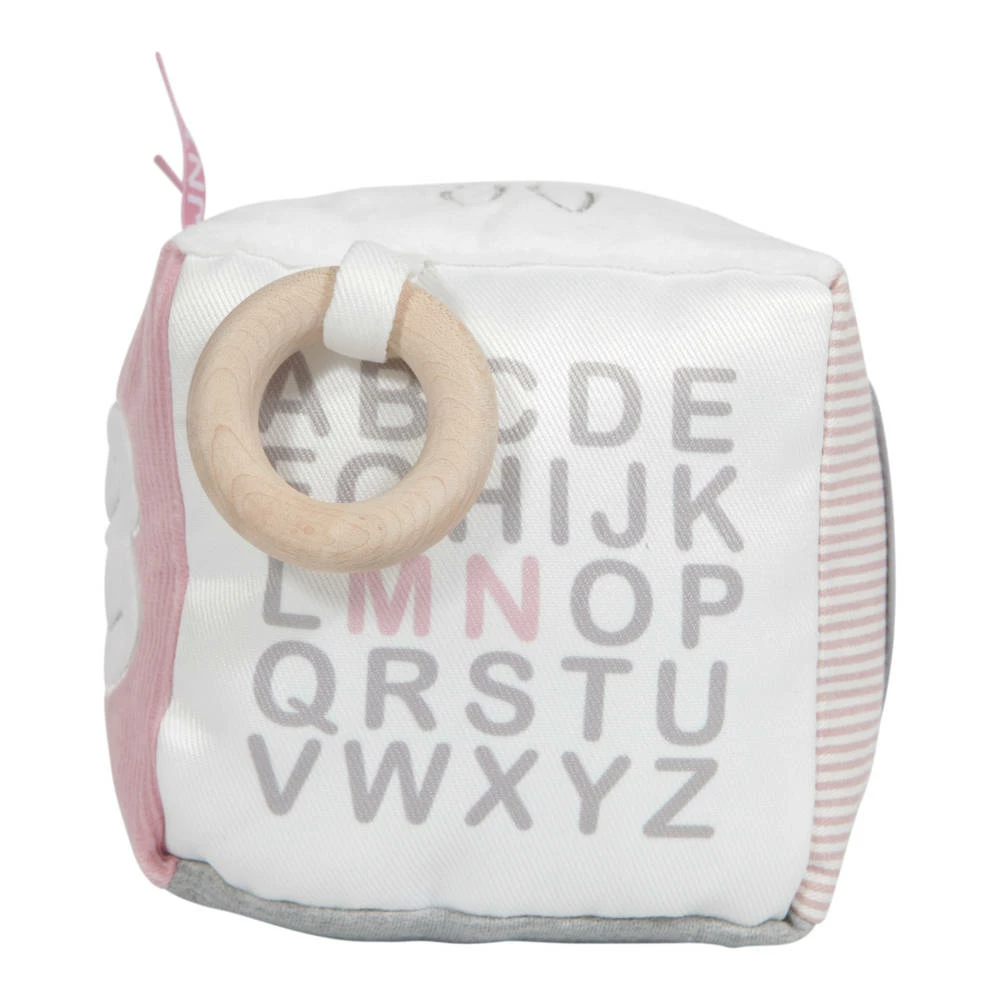 TiAmo Nijntje Pink Baby Rib Kubus 5 TiAmo Nijntje Pink Baby Rib Kubus - Afbeelding 5