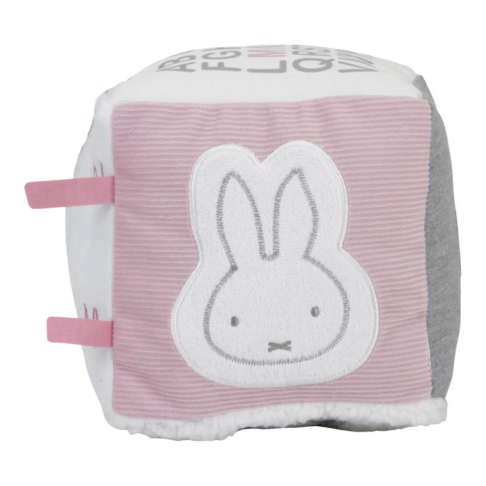 TiAmo Nijntje Pink Baby Rib Kubus 4 TiAmo Nijntje Pink Baby Rib Kubus - Afbeelding 4