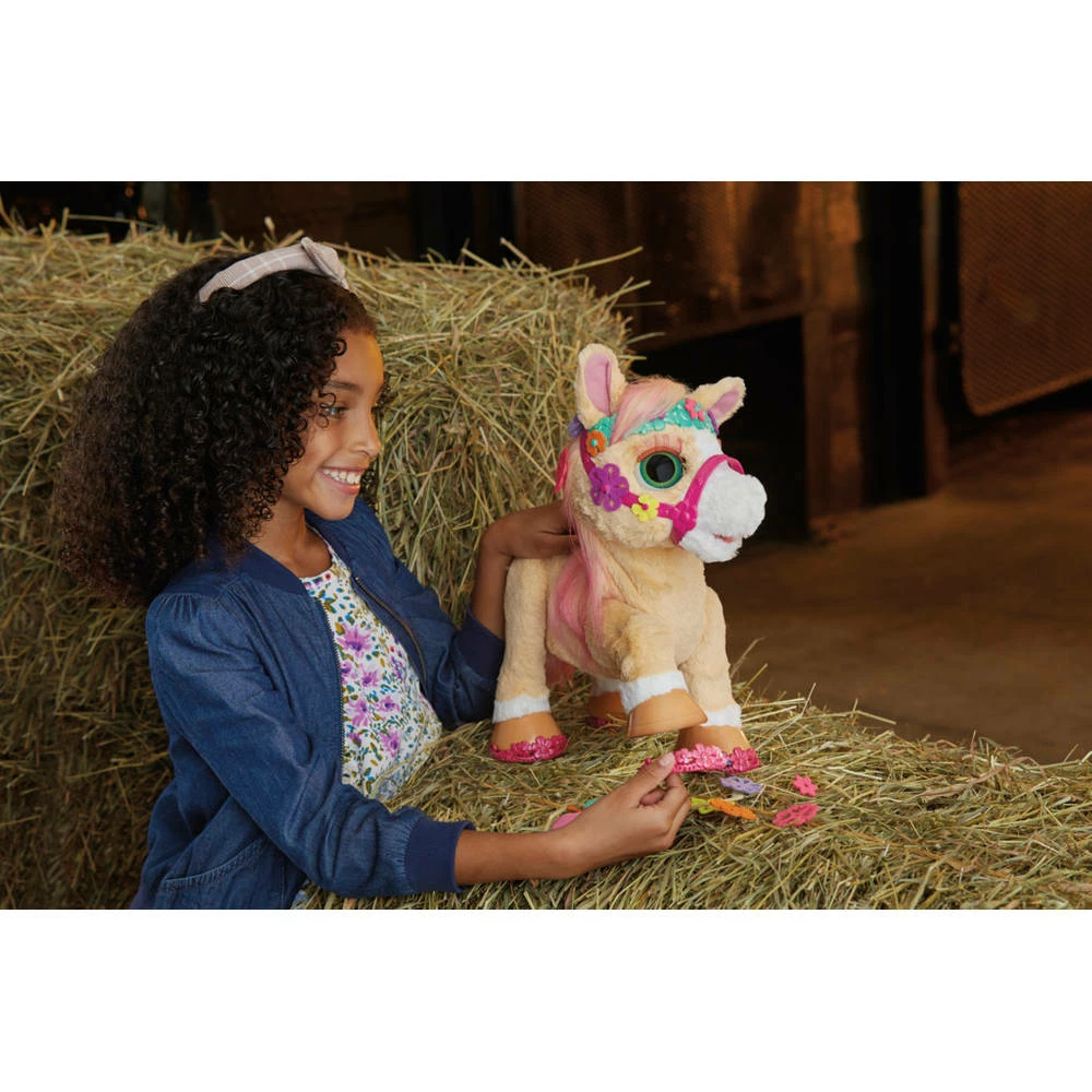 FurReal Friends My Stylin' Pony Cinnamon - 35 Cm 5 FurReal Friends My Stylin' Pony Cinnamon - 35 Cm - Afbeelding 5