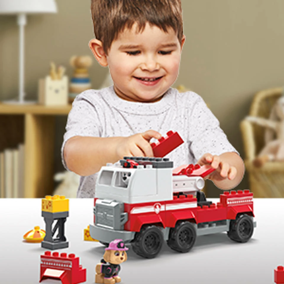 Mega Bloks Junior Builders PAW Patrol Marshalls Ultieme Brandweerwagen 5 Mega Bloks Junior Builders PAW Patrol Marshalls Ultieme Brandweerwagen - Afbeelding 5