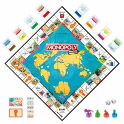 Hasbro Gaming Monopoly Wereldreis -Speelgoed Verkoop 1993144 cc8e3702