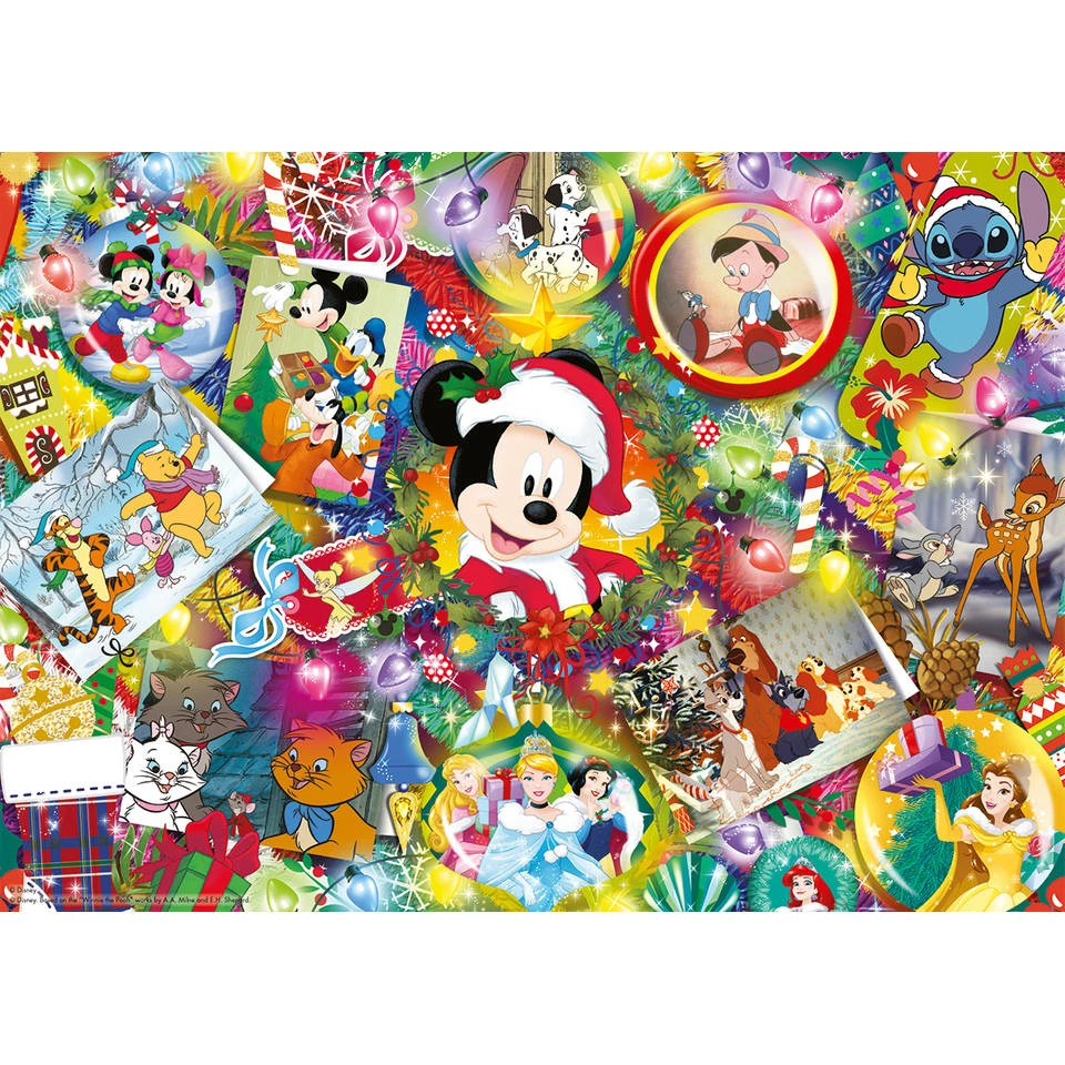 Jumbo Disney Pix Collection Puzzel Kerstmis - 1000 Stukjes 3 Jumbo Disney Pix Collection Puzzel Kerstmis - 1000 Stukjes - Afbeelding 3