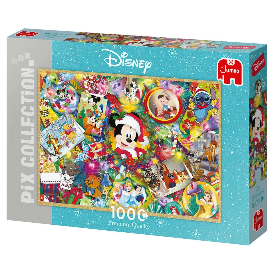 Jumbo Disney Pix Collection Puzzel Kerstmis - 1000 Stukjes 4 Jumbo Disney Pix Collection Puzzel Kerstmis - 1000 Stukjes - Afbeelding 4